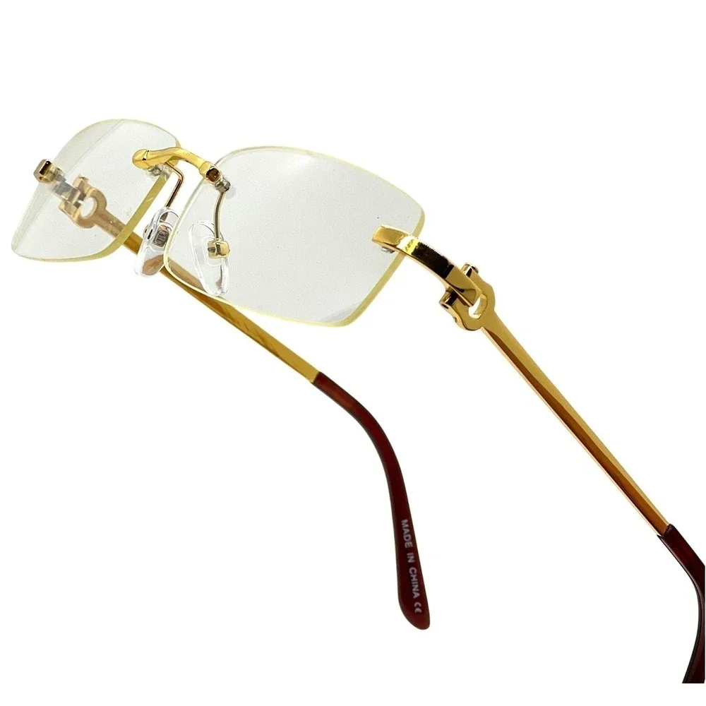 Women Glasses Office Business Wear Casual Square Clear Eye Glasses Aesthetic New